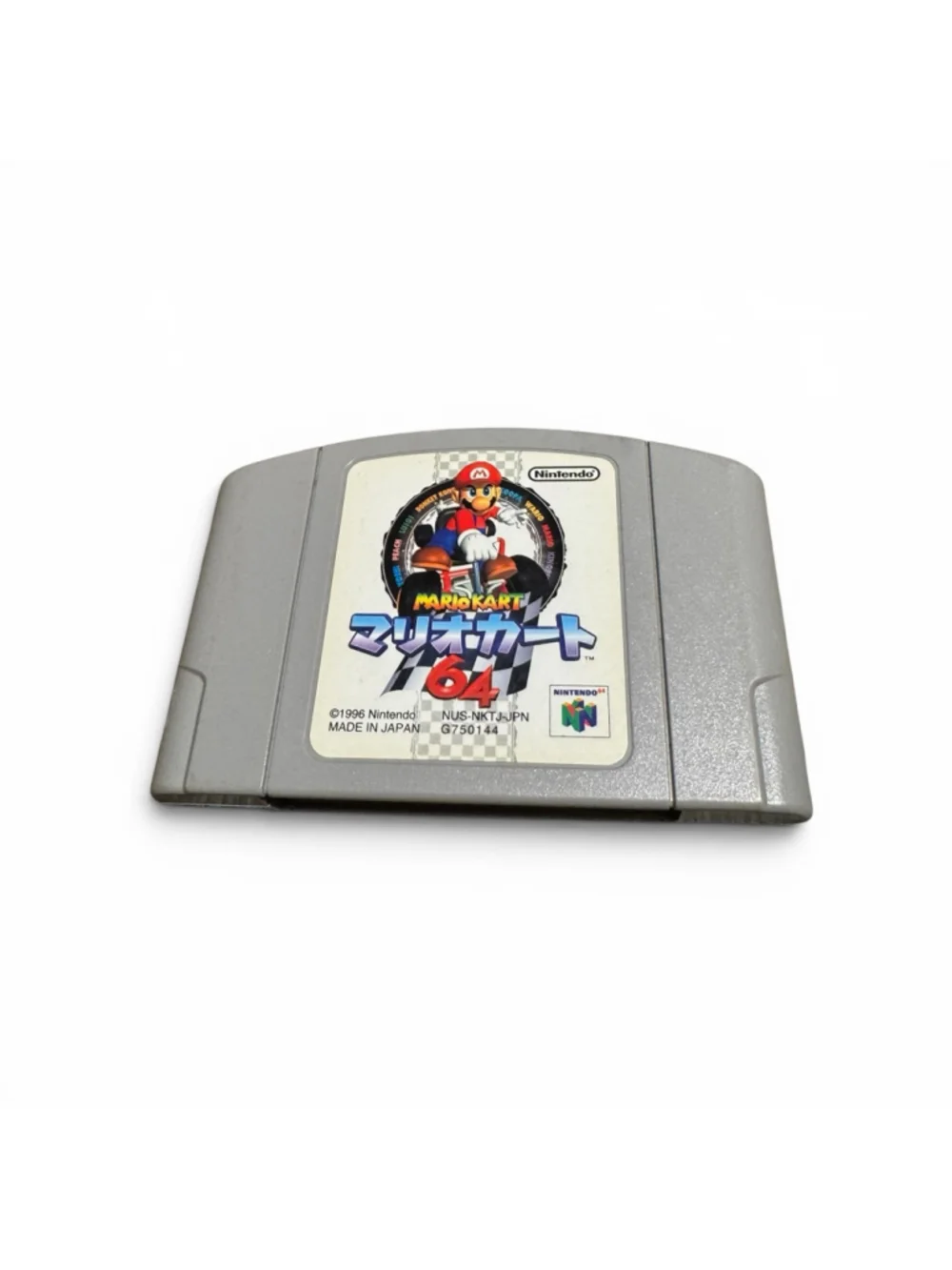 Nintendo Mario Kart 64 N64 Japan Release Video Game Cartridge